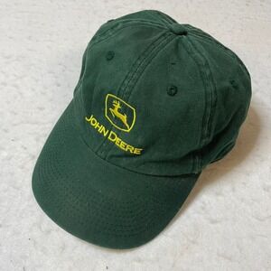 Green‎ John Deere Baseball Cap Embroidered Logo Adjustable Cotton One Size